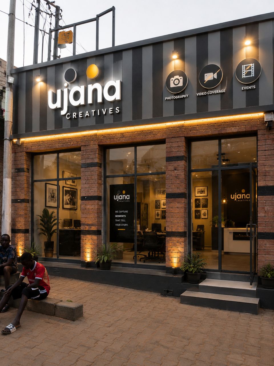 The Ujana Creatives storefront in Kayunga